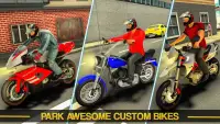 US Motorcycle Parking Off Road Driving Games Screen Shot 6