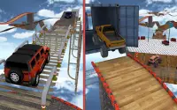실제 불가능한 스턴트 자동차 트랙 3D : 새로운 게임 2020 Screen Shot 19