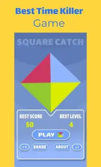 Square Catch - free games to play Screen Shot 0