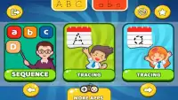 Kids Preschool Learning Games -ABC, 123 & Coloring Screen Shot 1