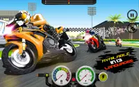 मौत मोटो बाइक दौड़ - मोटरसाइकिल दौड़ खेल Screen Shot 0