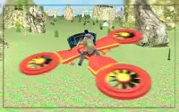 Flying Hovercraft Bike 3D Screen Shot 5