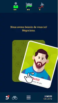 Soccer Kings – Gestion d’une équipe de foot Screen Shot 1