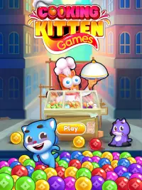 Bubble Shooter - Kitten Games Screen Shot 3