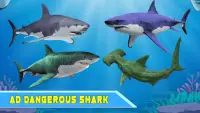 Hungry & Angry Shark Game 2023 Screen Shot 3