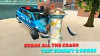 Police Car Crash Test Sim 3D Screen Shot 1