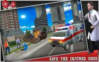 Real Ambulance Rescue Driving Screen Shot 0