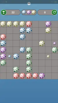Bola warna - Color Ball Lines classic game Screen Shot 5