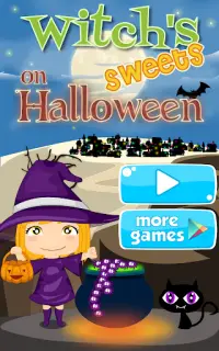 Witch's Sweets on Halloween Screen Shot 0