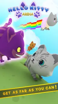 Simulador de gato 3D Olá: Cute grátis Kitty Arena Screen Shot 3