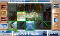 Blue Treasure Slots Screen Shot 1