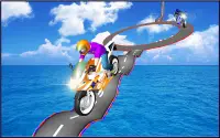 Impossible Moto Bike Racing: Stunts Tracks 3D Screen Shot 4