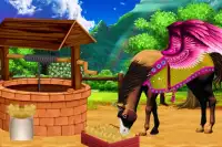Pferd Fütterung Mädchen Spiele Screen Shot 5