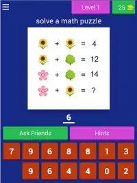 math puzzles Screen Shot 10