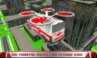 Emergencia ambulancia zumbido vuelo rescate ciudad Screen Shot 2