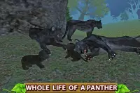 Woedende panther familie sim Screen Shot 2