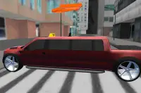 Gekke Limousine 3D Stad Rijder Screen Shot 2