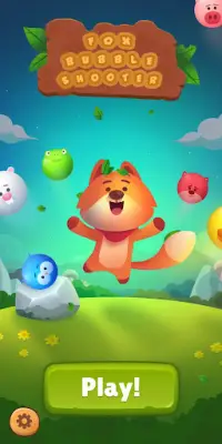 Fox Bubble Shooter - Bubble Game Screen Shot 1