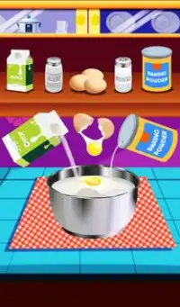 Rainbow Cupcake Maker - Tự làm Trò chơi Nấu ăn 201 Screen Shot 6