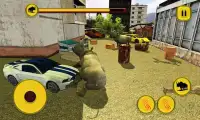 Rhino city Revenge : Brazil City Attack Sim 2017 Screen Shot 1