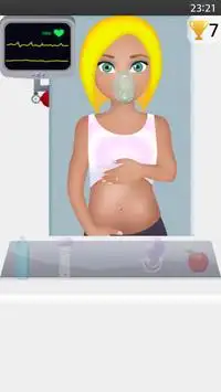 妊娠新生児ゲーム Screen Shot 5