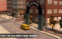 Okul Van Sürücü Simülatörü 3D Screen Shot 14