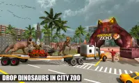 Off-Road Jurassic Zoo World Dino Transport Truck Screen Shot 2