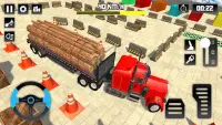 Log Transporter Truck Parking Screen Shot 2