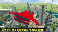 Car Flying Shooting Adventure 3D Volanti Game Screen Shot 2