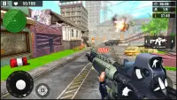 penembakan games: games perang: pemogokan kritis Screen Shot 4