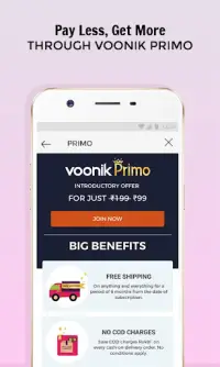 Voonik Online Shopping App Screen Shot 5