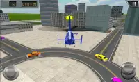 Stadt Hubschrauber-Landung 3D Screen Shot 1