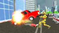 Flying Superhero Revenge: Grand City Captain Games Screen Shot 13