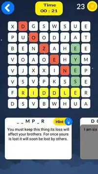 Genius Word Search Puzzles - Solve Tricky Riddles Screen Shot 14