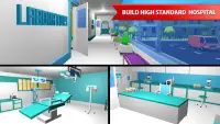 अस्पताल शिल्प: इमारत चिकित्सक सिम्युलेटर खेल 3 डी Screen Shot 6