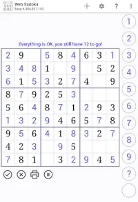 Web Sudoku Screen Shot 11