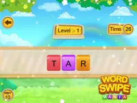 Word Swipe puzzle Screen Shot 1