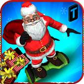 Hoverboard Rider 3D:Santa Xmas