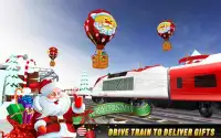 क्रिसमस ट्रेन सिम्युलेटर 2017 Screen Shot 1