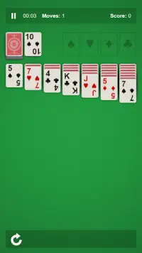 Solitario - juego de cartas Screen Shot 1