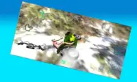 3D الدراجة الجبلية تسلق محاكي Screen Shot 1
