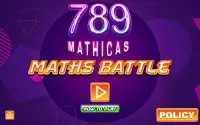 789 Mathicas - Maths Battle Game Screen Shot 7