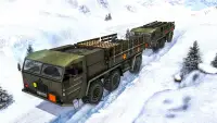 Offroad kamyon sürücü - ordu kargo taşıyıcı Screen Shot 0