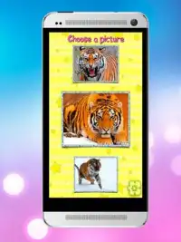 Tiger Photo Puzzles for Kids Screen Shot 4