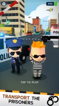पुलिस जेल ड्राइविंग सिम्युलेटर Screen Shot 3