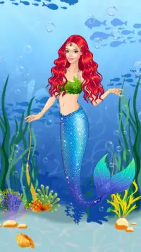 Mermaid Salon Dress Up - Stylist Games Screen Shot 2