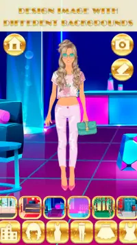 Fashion Rich girl - Dress up & Style game Screen Shot 5