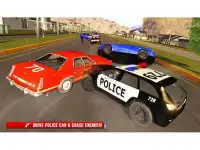 US Police Car Shooter: Crime City Gangster Chase Screen Shot 7