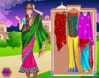 Juegos de Chicas Vestir indios Screen Shot 7