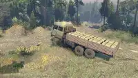 Truck Wood Cargo Driver Simulation -Wood Transport Screen Shot 0